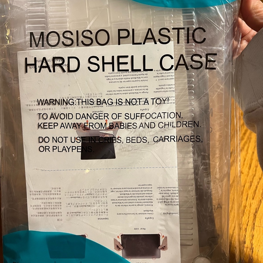 MOSISO PLASTIC HARD SHELL CASE